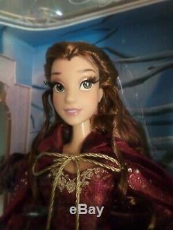 Disney Store Winter Belle 17 Limited Edition LE 5000 Doll Beauty Beast