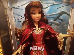 Disney Store Winter Belle Beauty And The Beast 17 Limited Edition Doll 5000 New