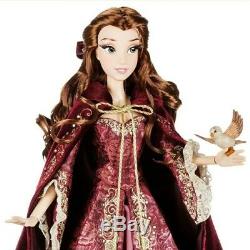 Disney Store Winter Belle Beauty And The Beast 17 Limited Edition Doll #639