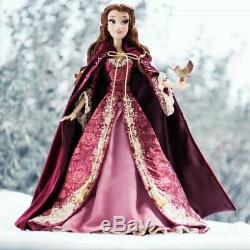 Disney Store Winter Belle Beauty And The Beast 17 Limited Edition Doll #639
