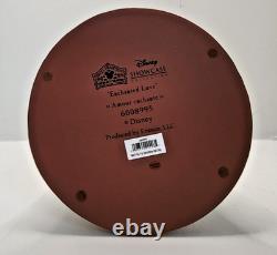 Disney Traditions Beauty & Beast Figurine Enchanted Love Belle Rose Dome New