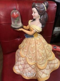 Disney Traditions Beauty and Beast Belle A Rare Rose Figure Jim Shore