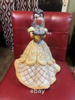 Disney Traditions Beauty and Beast Belle A Rare Rose Figure Jim Shore