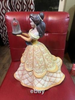 Disney Traditions Beauty and Beast Belle A Rare Rose Figure Jim Shore