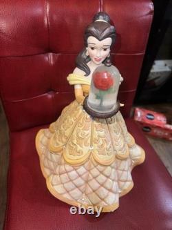 Disney Traditions Beauty and Beast Belle A Rare Rose Figure Jim Shore
