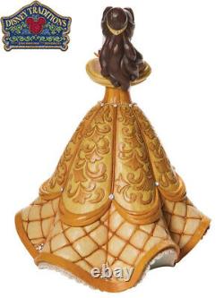 Disney Traditions Beauty and the Beast Belle A Rare Rose Deluxe Statue New