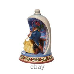 Disney Traditions Beauty and the Beast Rose Dome Enchanted Love by Jim Shore Sta