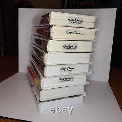 Disney VHS Tapes Snow White Aladdin Lion King Beauty And The Beast Toy Story 2