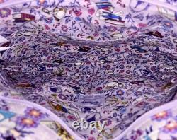 Disney Vera Bradley Tote Bag Purse Belle Floral Beauty & Beast (New)