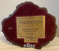 Disney WDCC Beauty And The Beast The Beast's Castle Enchanted Places MIB