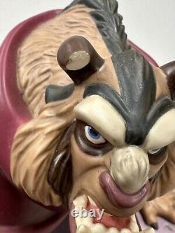 Disney WDCC Beauty & The Beast Fury Unleashed Beast Figurine LE 1377/4000