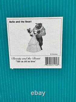 Disney WDCC Beauty & The Beast Tale as Old as Time withBox & COA