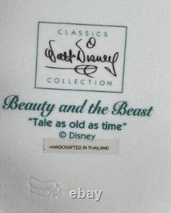 Disney WDCC Beauty & The Beast Tale as Old as Time withBox & COA