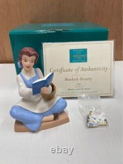 Disney WDCC Beauty and the Beast Belle Booking Multicolor Near Mint Condition