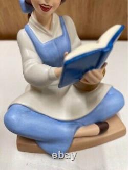 Disney WDCC Beauty and the Beast Belle Booking Multicolor Near Mint Condition