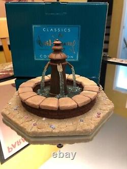 Disney WDCC Beauty and the Beast Fountain 10th Anniversary, MINT CONDITION