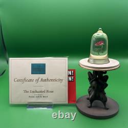 Disney WDCC Beauty and the Beast The Enchanted Rose Figurine NM in Box with COA