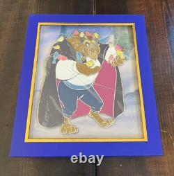 Disney WDI Beauty and the Beast 30th Anniversary Jumbo Pin! LE250! New! MOG