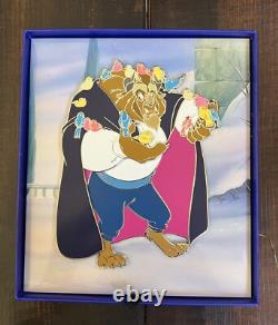 Disney WDI Beauty and the Beast 30th Anniversary Jumbo Pin! LE250! New! MOG