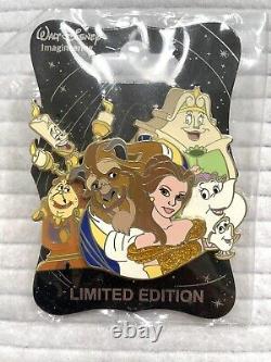 Disney WDI Beauty & the Beast Character Cluster LE 250 Pin Belle Lumiere Potts