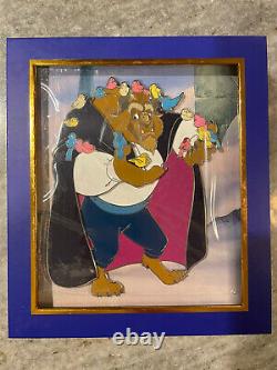 Disney WDI MOG Beauty and the Beast Jumbo Pin 30th Anniversary LE 250