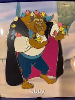 Disney WDI MOG Beauty and the Beast Jumbo Pin 30th Anniversary LE 250