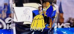 Disney WDI Pin Off the Page Belle & Beast LE 300 Sketch The Beauty & Beast