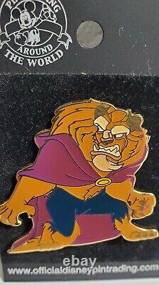 Disney WDW Beauty & Beast This is Love Set of 5 Pins LE 200 Crown our Hearts