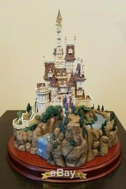 Disney Wdcc Beauty And The Beast Castle Enchanted Places
