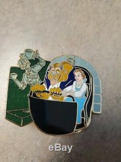 Disney Wdi Haunted Mansion Mystery Doombuggy Beauty and The Beast LE 300 PIN