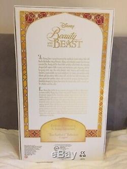 Disney Winter BELLE Limited Edition Doll BNIB Beauty & The Beast NEW