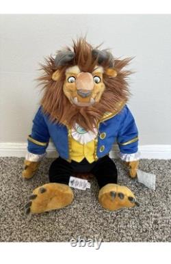 Disney World park Beauty and the Beast Beast plush exclusive limited edition Disney World park Beauty and the Beast Beast plush exclusive limited edition