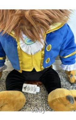 Disney World park Beauty and the Beast Beast plush exclusive limited edition