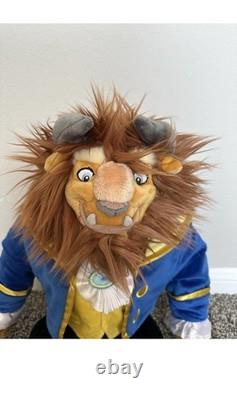 Disney World park Beauty and the Beast Beast plush exclusive limited edition