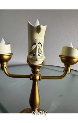 Disney World park Beauty and the Beast Lumière Candelabra light up exclusive