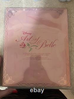 Disney beauty And The Beast Art Of Belle LE Lithograph Collection