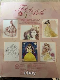 Disney beauty And The Beast Art Of Belle LE Lithograph Collection