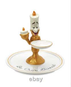 Disney beauty and the beast Lumiere serving tray Epcot Food & Wine Festival New