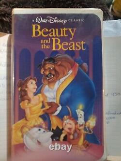 Disney black diamond vhs Beauty And Thd Beast