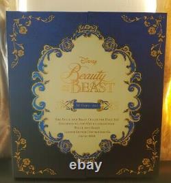 Disney limited edition doll belle beast beauty and the beast platinum