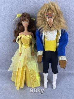 Disney mattel/Other Vintage 90s Aladdin Beauty & Beast Little Mermaid Snow White