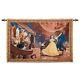 Disney parks tapestry beauty & the beast tapestry wall hanging throw new sealed