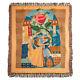 Disney parks throw blanket beauty and the beast enchanted rose new sealed