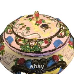 Disney's 50th Anniversary Beauty & The Beast 1991 Wonderland Music Co Box Rare