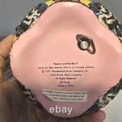 Disney's 50th Anniversary Beauty & The Beast 1991 Wonderland Music Co Box Rare