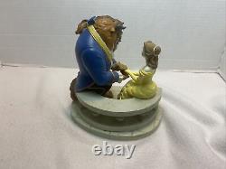 Disney's Animated Classics Beauty and the Beast on Balcony Sculpture