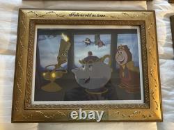 Disney's BEAUTY & THE BEAST Lithographs In Tale As Old As TimeExclusive Frames