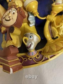 Disney's Beauty And The Beast 3D Relief Plate An Enchanted Evening READ