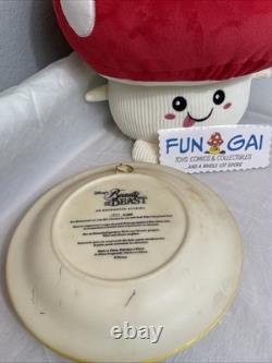 Disney's Beauty And The Beast 3D Relief Plate An Enchanted Evening READ