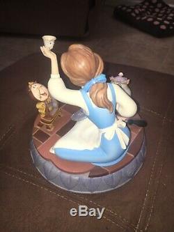 Disney's Beauty And The Beast MarkRita Belle Figurine 10th Year Anniversary Pin